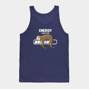 Sloth and energy Tank Top